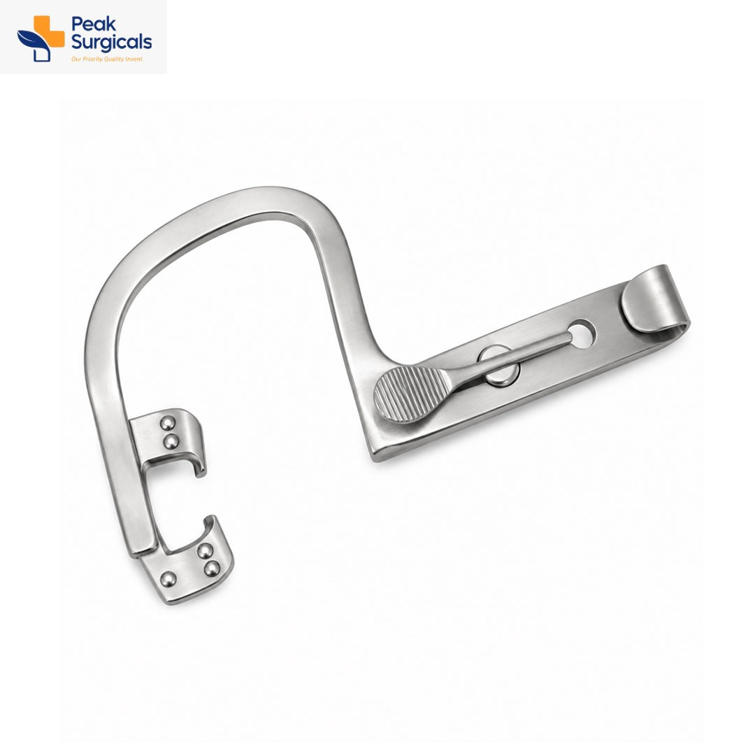 Stainless Steel Adjustable Self Retaining Surgical Retractor