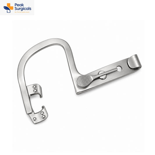 Stainless Steel Adjustable Self Retaining Surgical Retractor