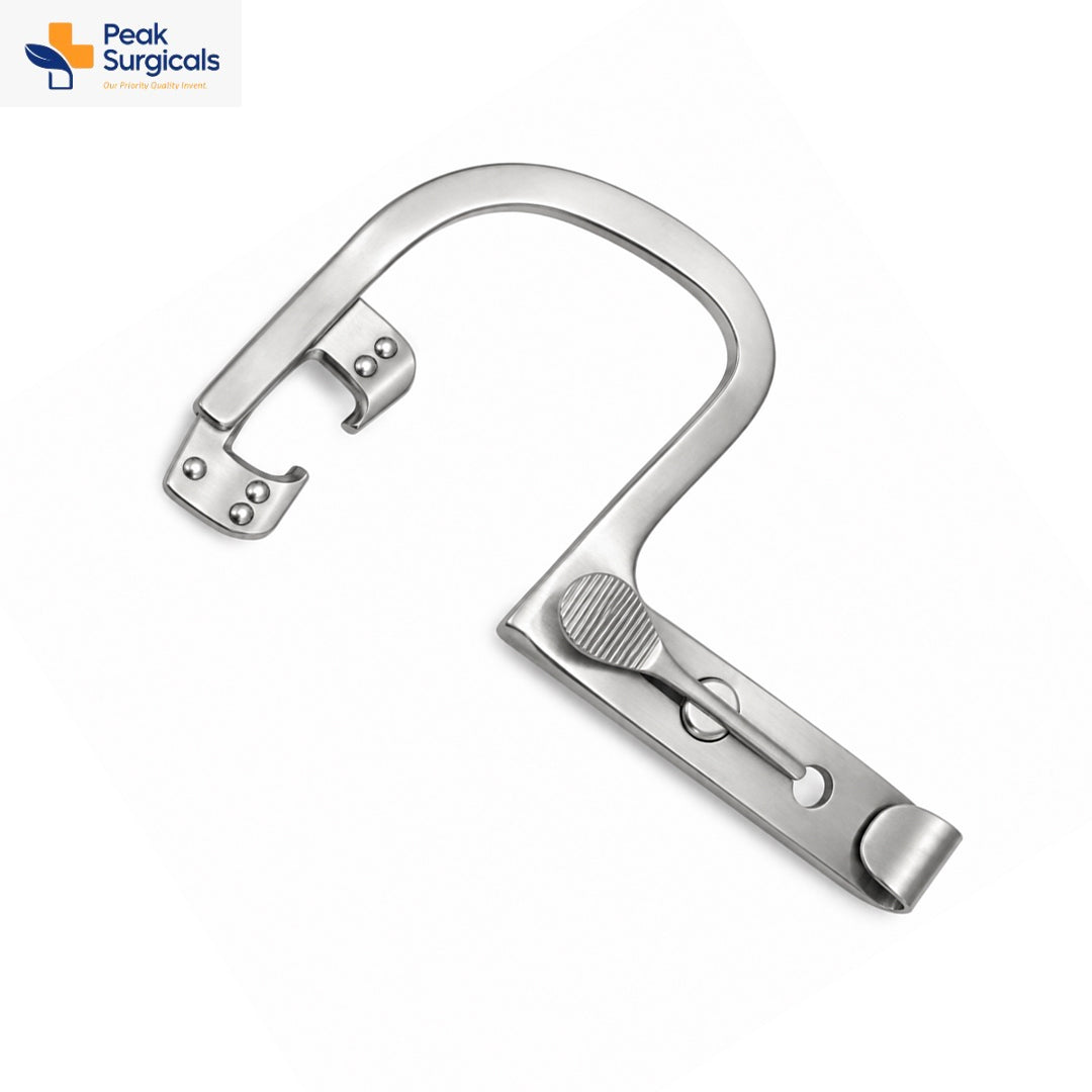 Stainless Steel Adjustable Self Retaining Surgical Retractor