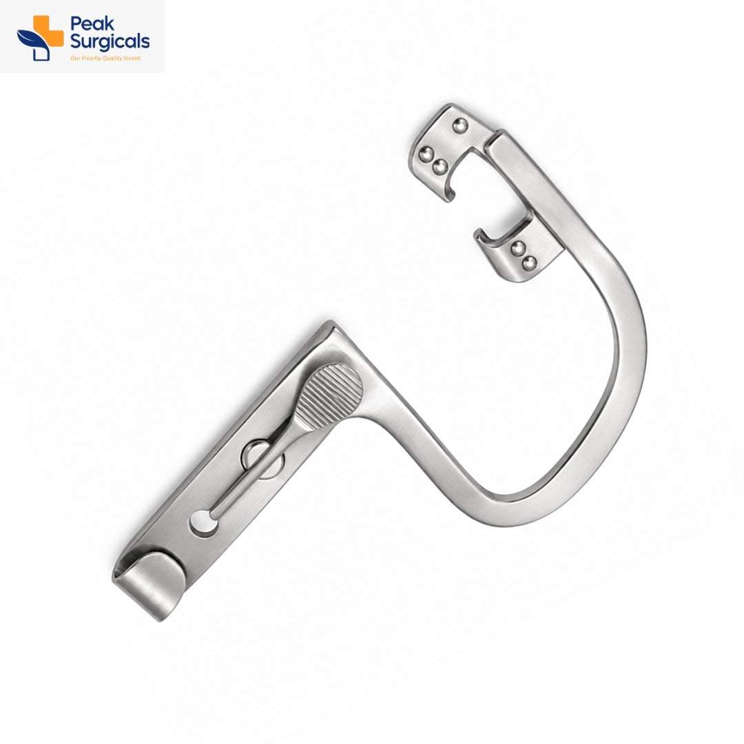 Stainless Steel Adjustable Self Retaining Surgical Retractor