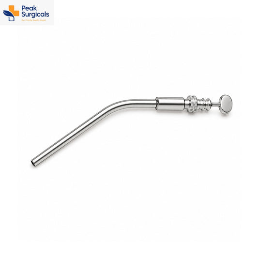 Angled Stainless Steel Suction Tube