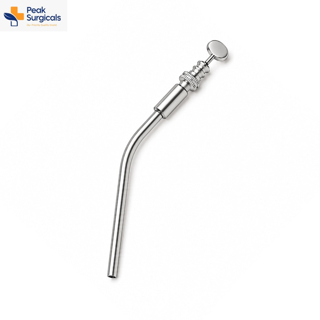 Angled Stainless Steel Suction Tube