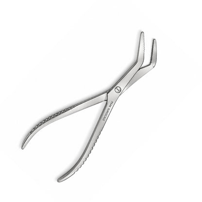 Stainless Steel Angled Surgical Forceps
