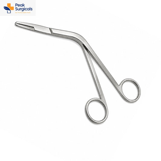 Stainless Steel Angled Surgical Forceps