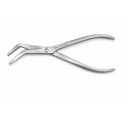 Stainless Steel Angled Surgical Forceps