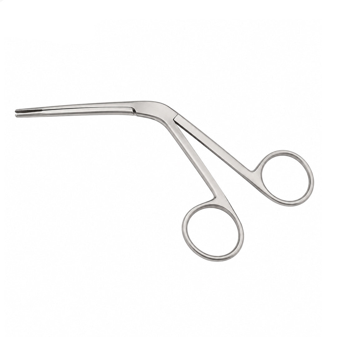 Stainless Steel Angled Surgical Forceps