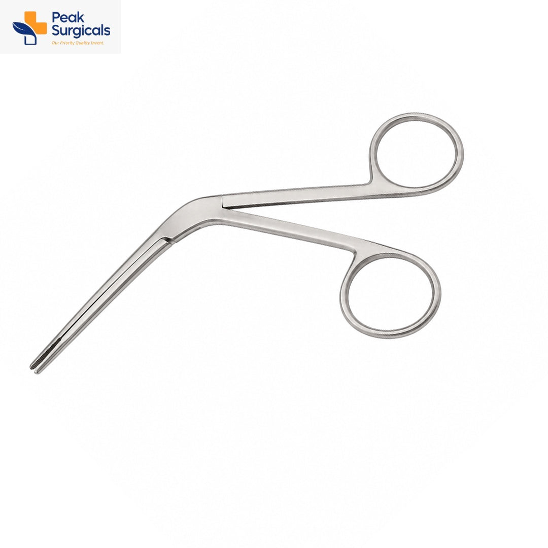 Stainless Steel Angled Surgical Forceps