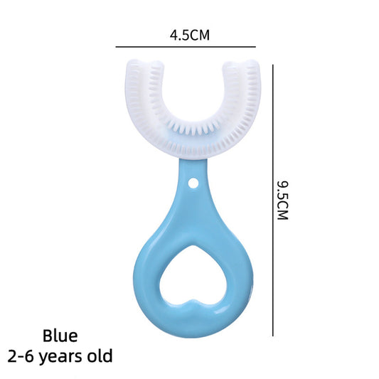 Baby Toothbrush Children 360 Degree - Blue (2 to 6 Year Old) - Dental Tools