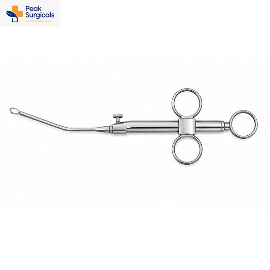 Stainless Steel Curved Tonsil Snare