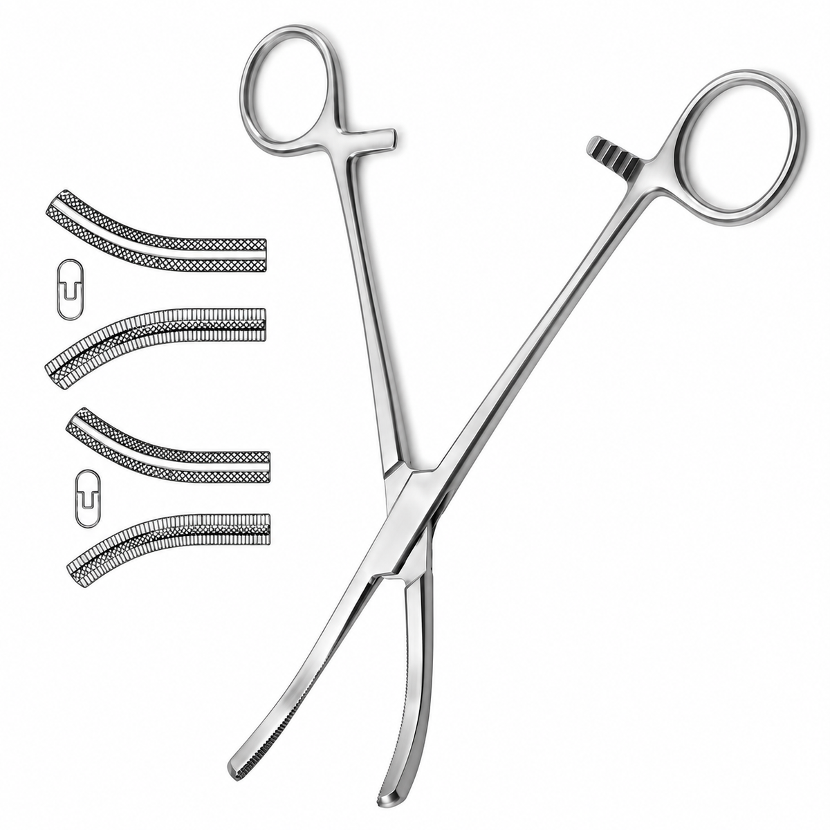 Ferguson Angiotribe Forceps Curved