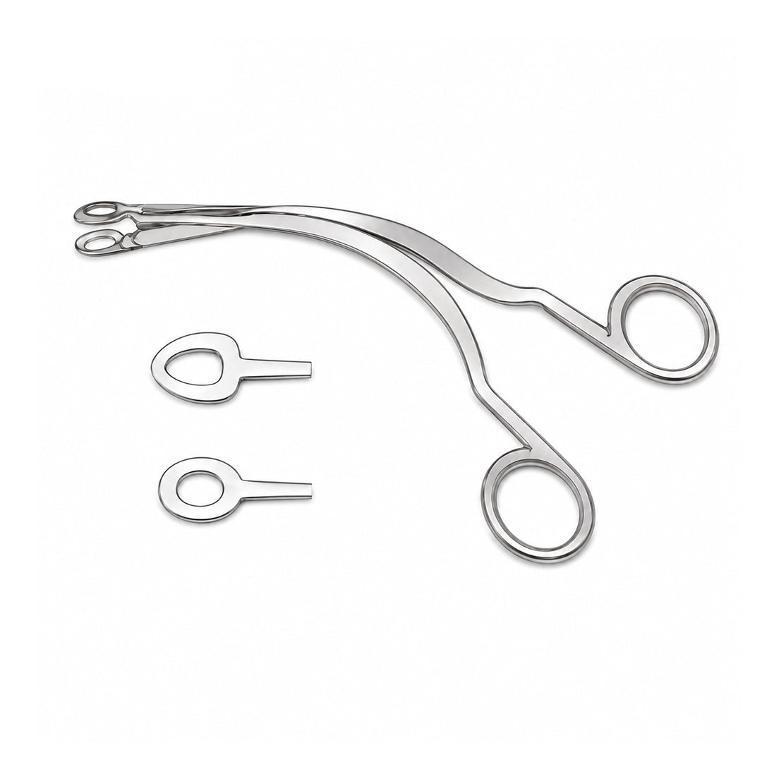 Stainless Steel Fenestrated Surgical Grasping Forceps