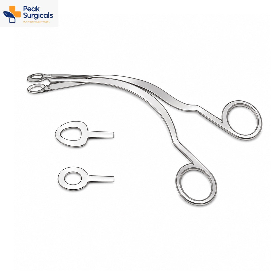 Stainless Steel Fenestrated Surgical Grasping Forceps