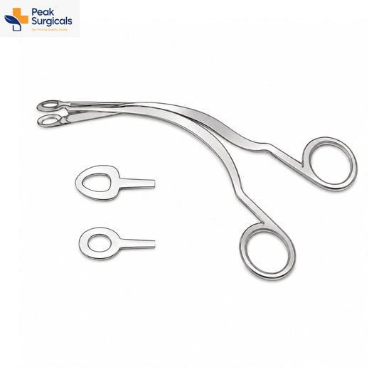 Stainless Steel Fenestrated Surgical Grasping Forceps
