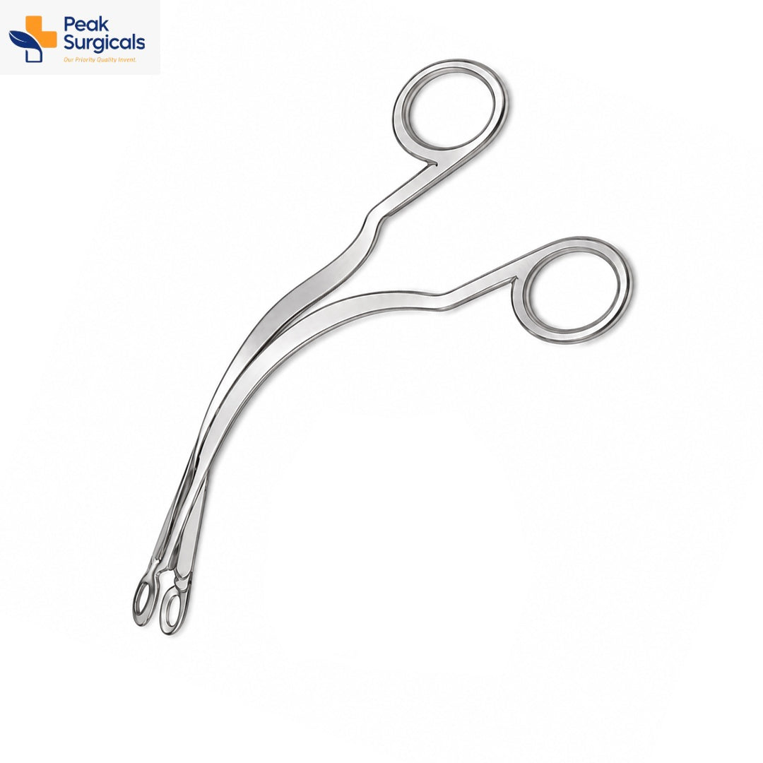 Stainless Steel Fenestrated Surgical Grasping Forceps