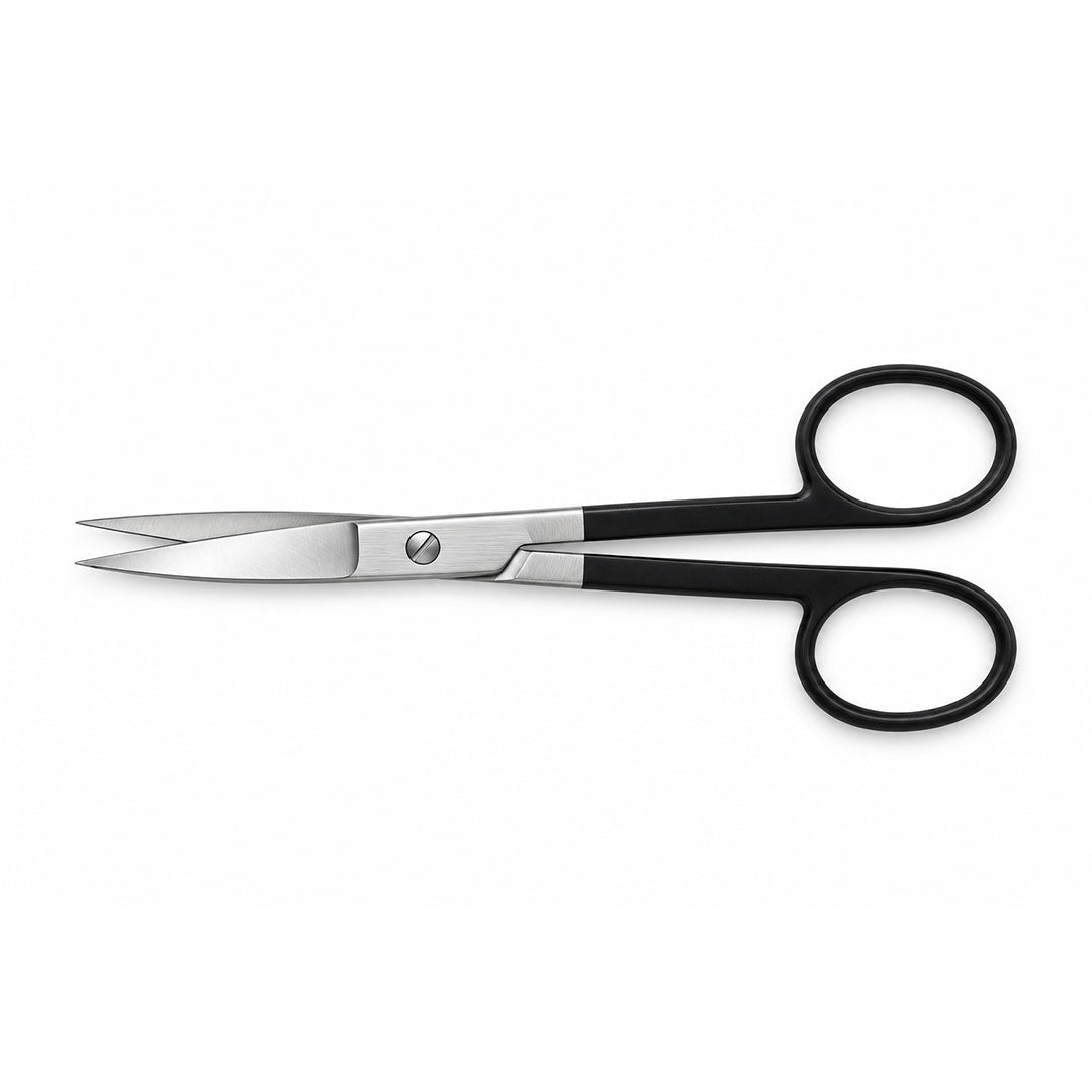 Dressing Scissors 13cm Straight Blunt/Sharp Tungsten Carbide (TC) – Gold Handles