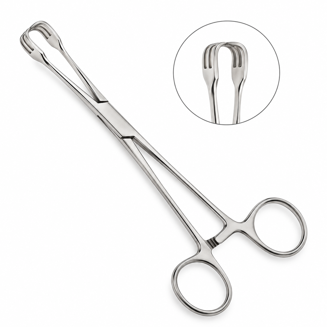 Ferguson Tenaculum Forceps Straight 6 3/4"