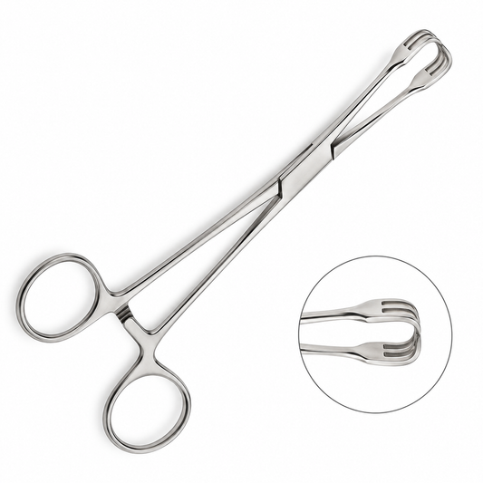 Ferguson Tenaculum Forceps Straight 6 3/4"