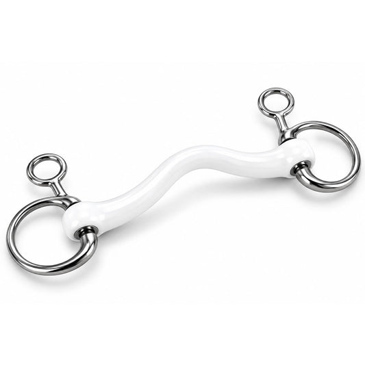 Medium Port Hanging Cheek Horse Bit
