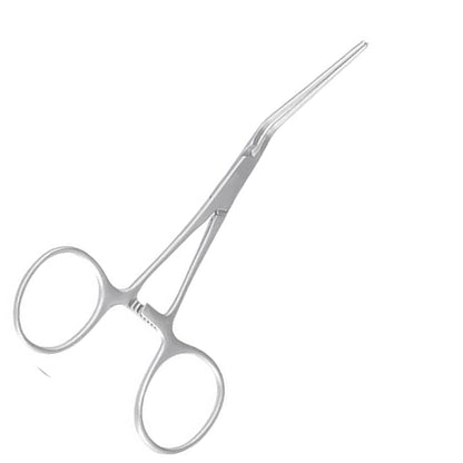 Cooley neonatale vaatklem gebogen
