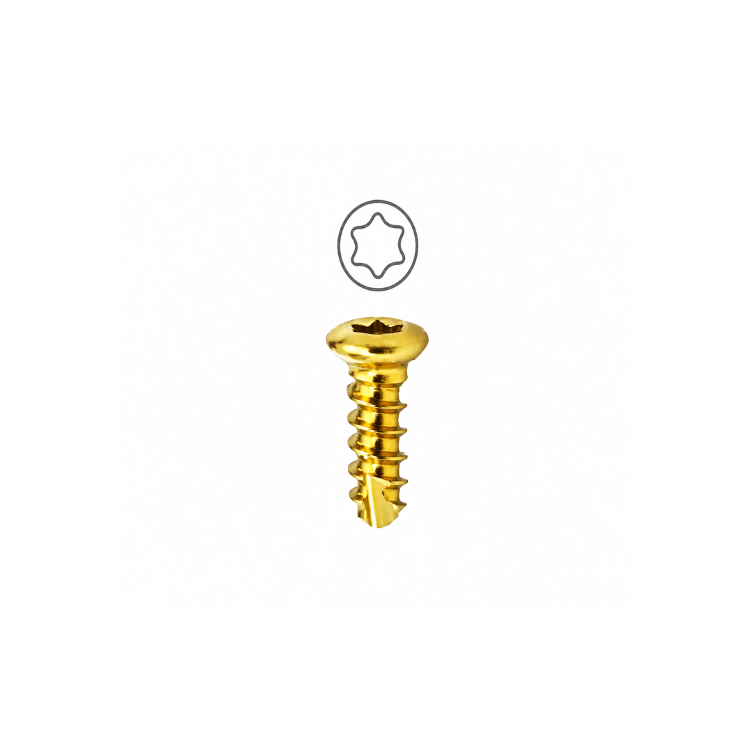 Sicherheitsschrauben mit Sternkopf, selbstschneidend, 1,5 mm