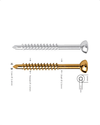 Malleolar Screw Ø 3.5mm