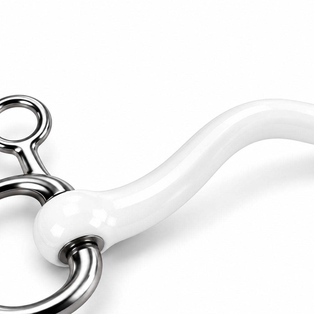 Medium Port Hanging Cheek Horse Bit