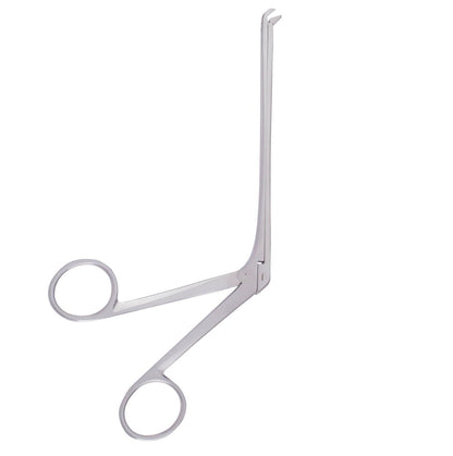 Peapod Intervertebral Disc Rongeur for 2–4mm Angled Spinal Disc Retrieval