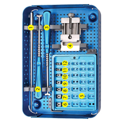 PEEK Cervical Cage Instrument Set – ACDF Interbody Cage Sizing and Insertion Instrumentation