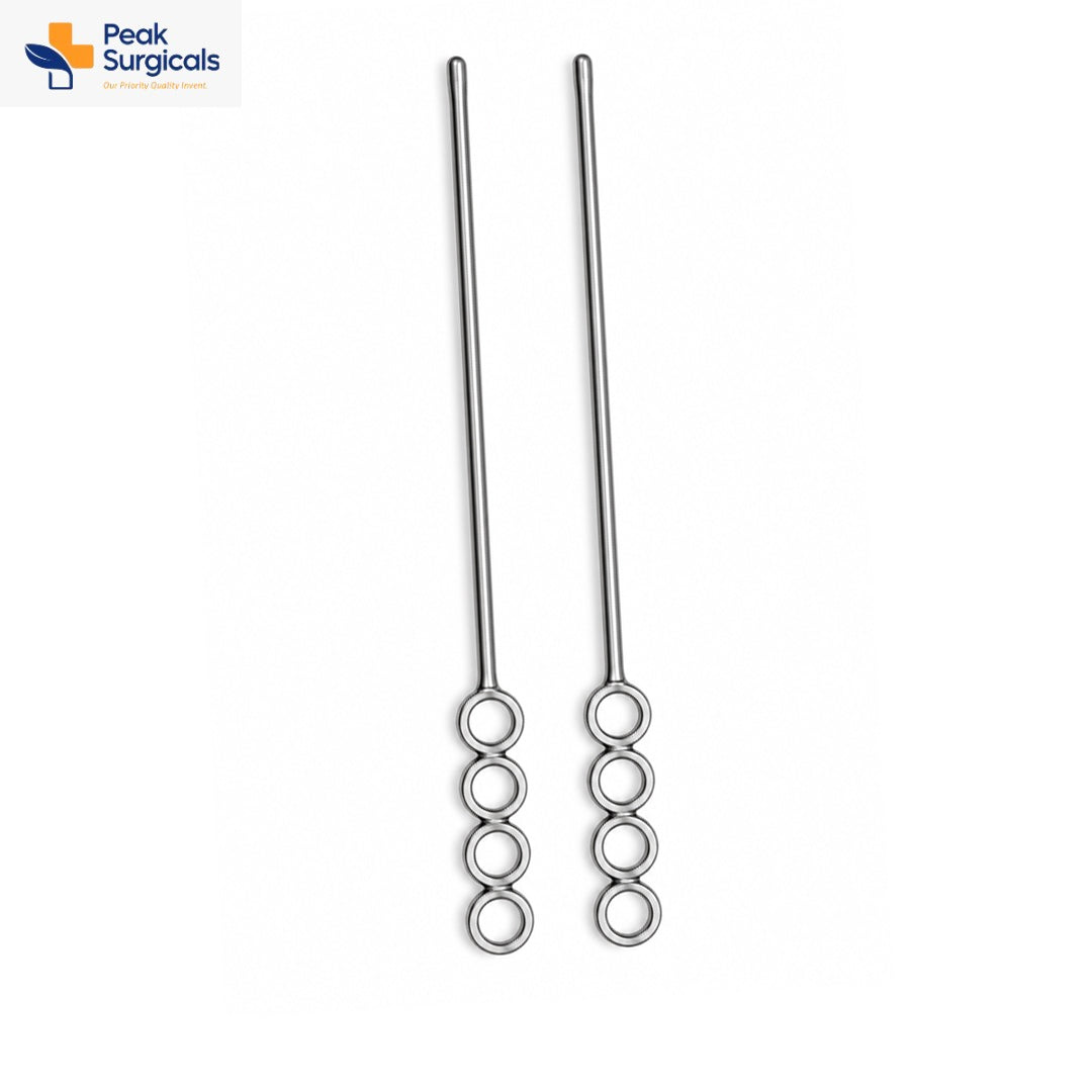Stainless Steel Ring Handle Surgical Probes