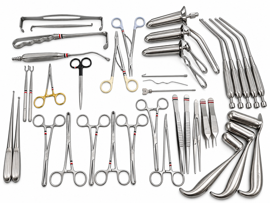 Proctology 36-Piece V. Mueller Weck Rectal Instrument Set