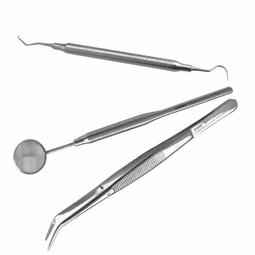Diagnostic Instruments Double Ended Explorer Hollow Handle Mirror