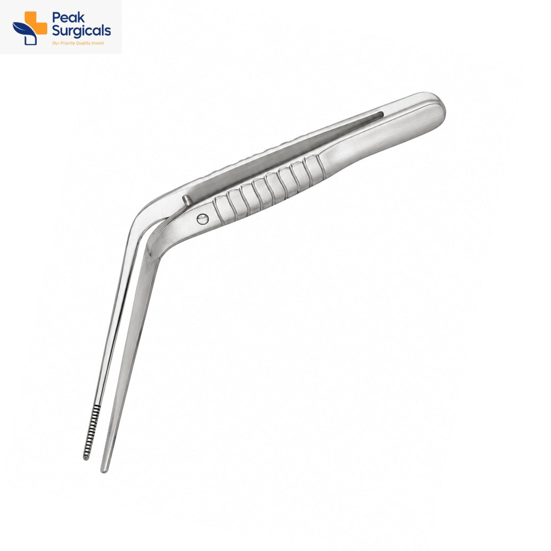 Stainless Steel Spring Handle Bayonet Forceps