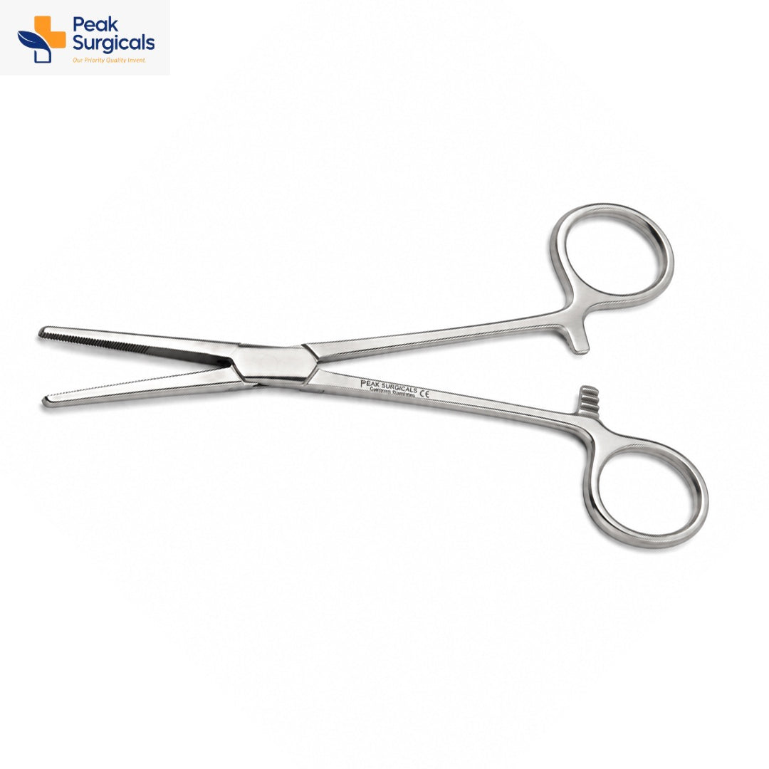 Stainless Steel Straight Surgical Hemostatic Forceps