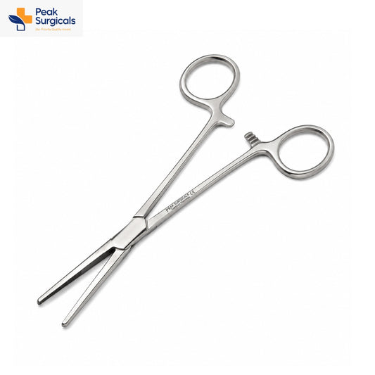 Stainless Steel Straight Surgical Hemostatic Forceps
