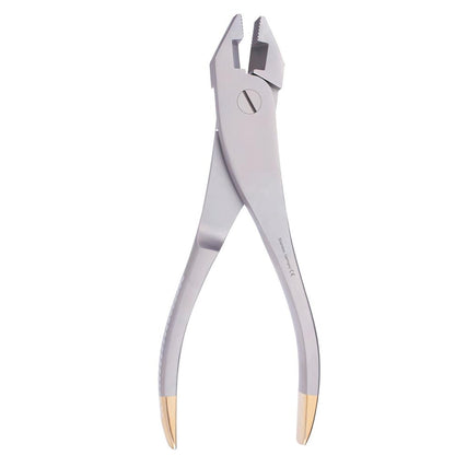 Tivnen Tonsil Seizing Forceps with 8 Inch Serrated Tonsil Grasping Jaws