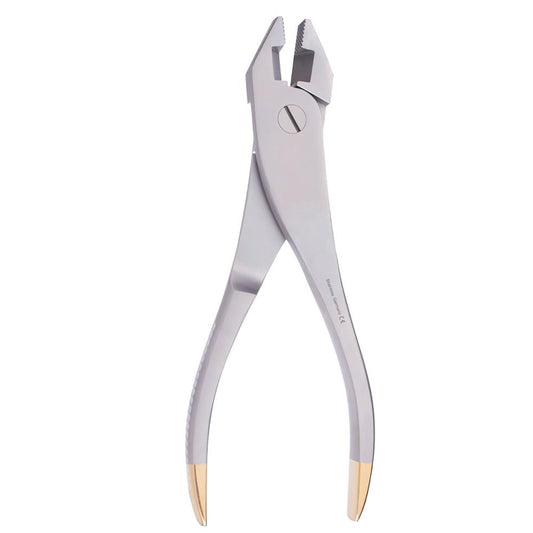Tivnen Tonsil Seizing Forceps with 8 Inch Serrated Tonsil Grasping Jaws