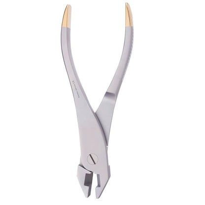Tivnen Tonsil Seizing Forceps with 8 Inch Serrated Tonsil Grasping Jaws