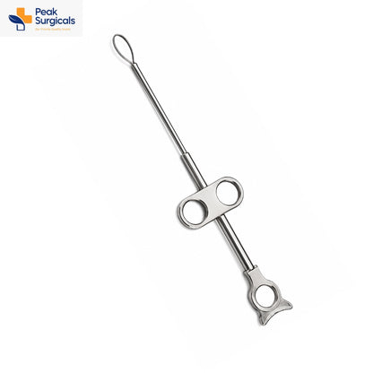 Stainless Steel Tonsil Snare with Loop Handle