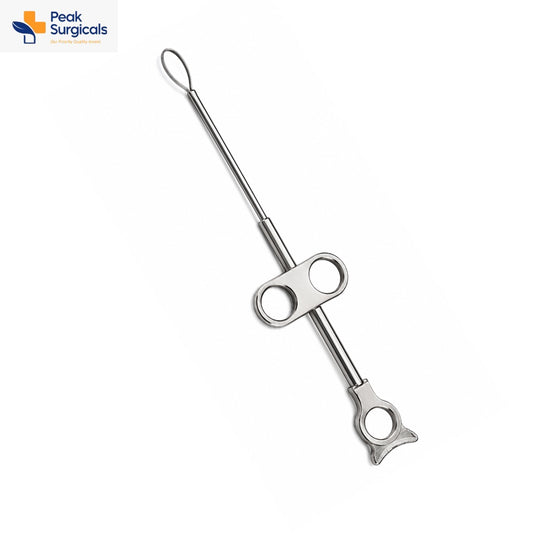 Stainless Steel Tonsil Snare with Loop Handle