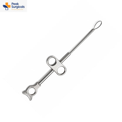 Stainless Steel Tonsil Snare with Loop Handle
