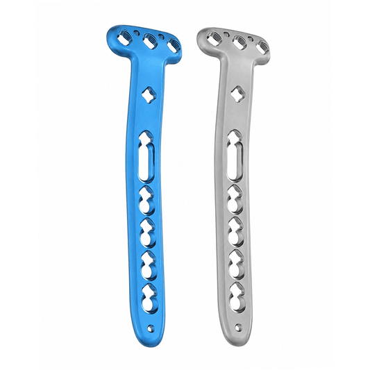 Variable Angle Safety Lock Distal Tibia T-Plate 2.7mm