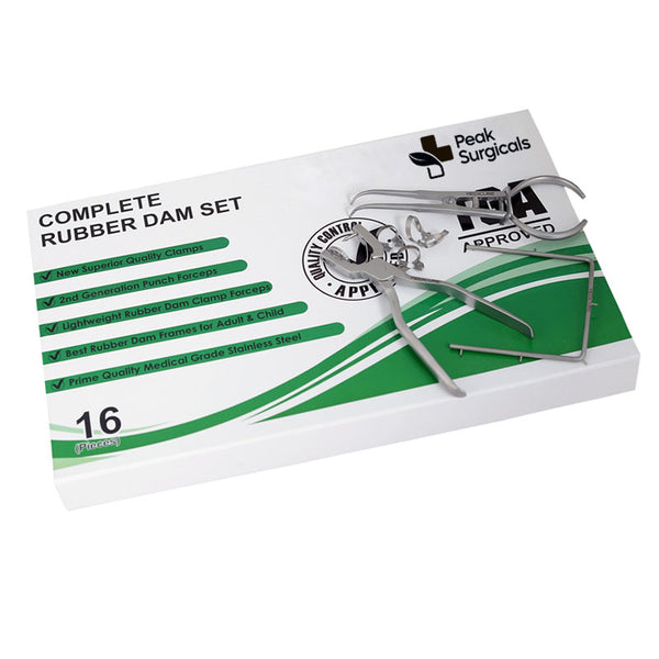 Rubber Dam Kit for Root Canal Surgery. - Health & Beauty
