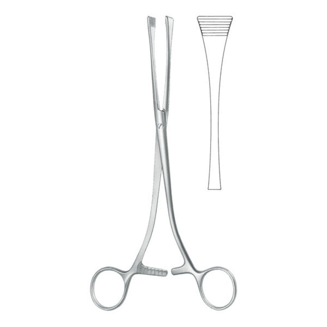 Haemostethic Forceps 21cm Imagem principal do produto