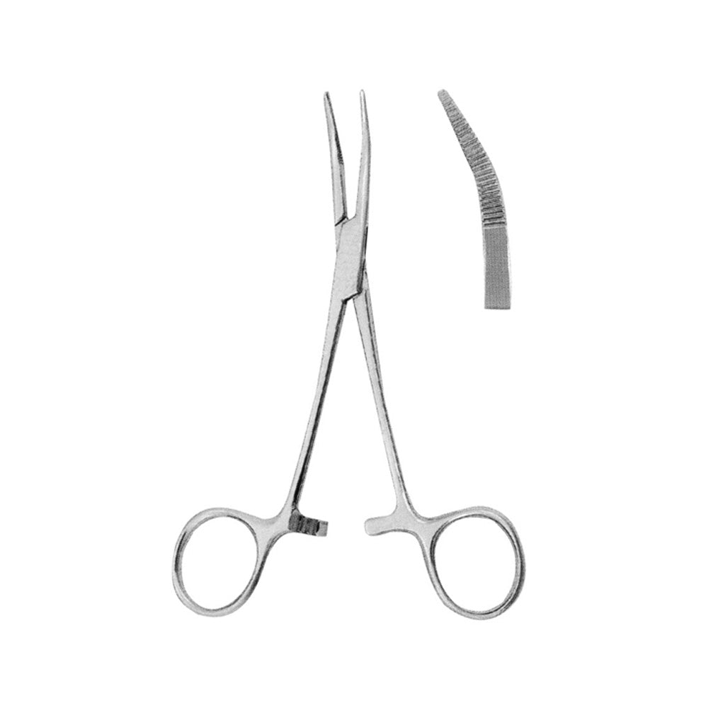 Hemostatic Forceps Curved 10cm