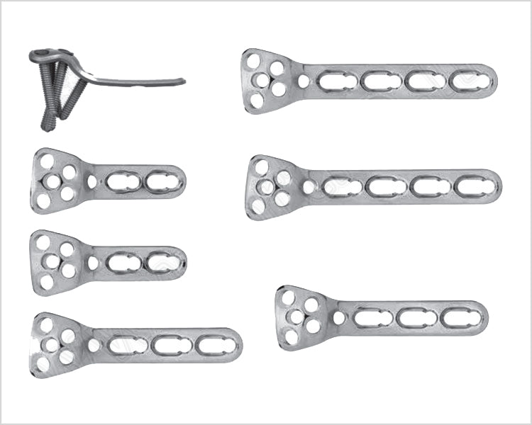 Safety Lock Proximal Radius Plate For Radial Head Rim 2.4mm Κύρια εικόνα προϊόντος