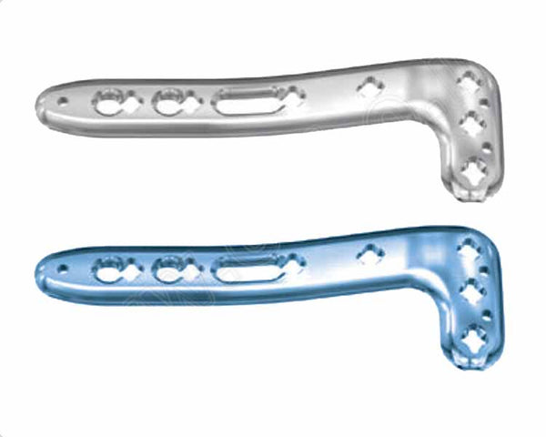 Variable Angle Safety Lock Distal Tibia L-Plate 2.7mm