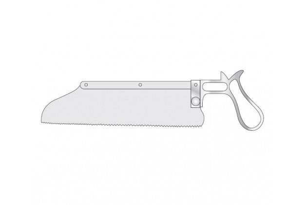 Saw Amputation Post Mortem Shaped Blade Κύρια εικόνα προϊόντος