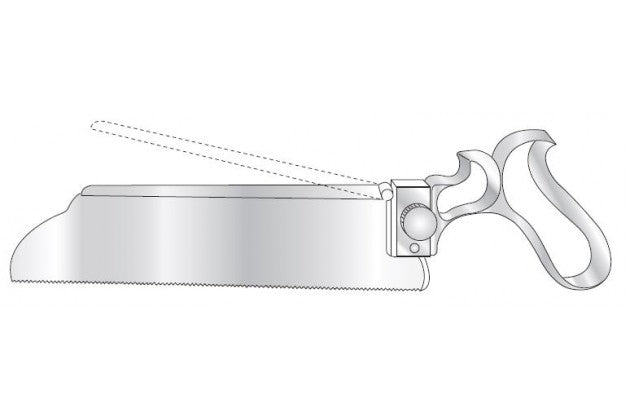 Saw Hinged Back 14 Teeth Per Inch Blade Κύρια εικόνα προϊόντος