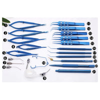 Ophthalmic microsurgical instrument set