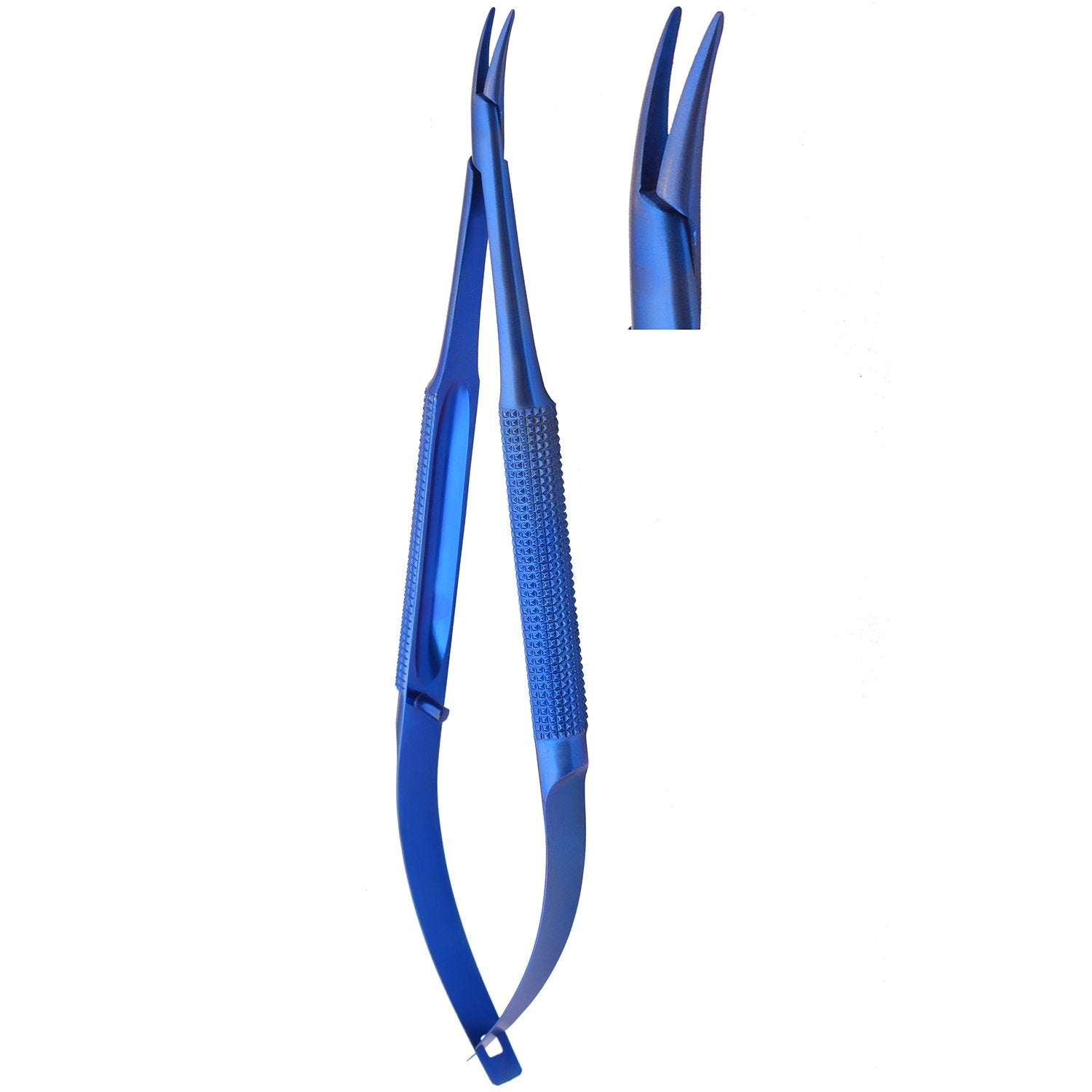 Titanium Micro Needle Holders Curved Hlavní obrázek produktu